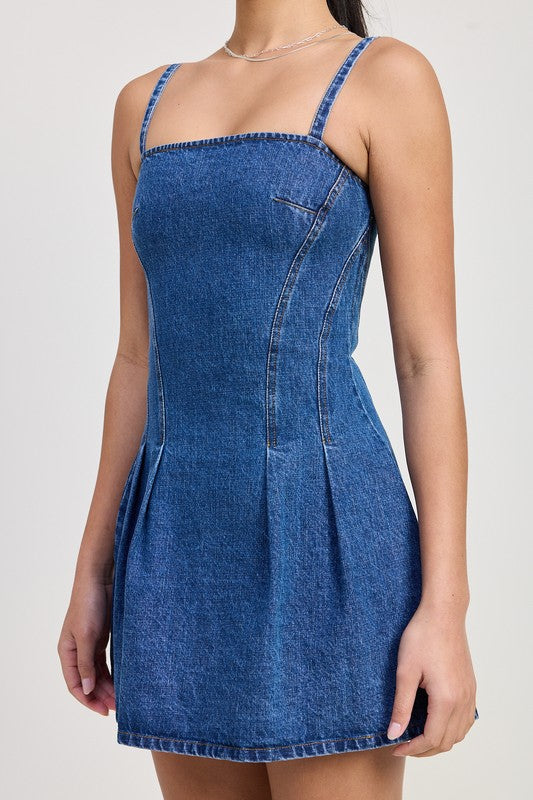 Mini Pleated Dress