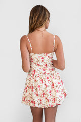Connected Self Tie At Bust Dress